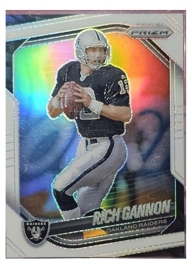 2025 Panini Prizm Base Set Rich Gannon #115 card