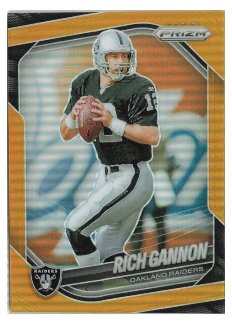 2025 Panini Prizm Base Set Rich Gannon Gold #115