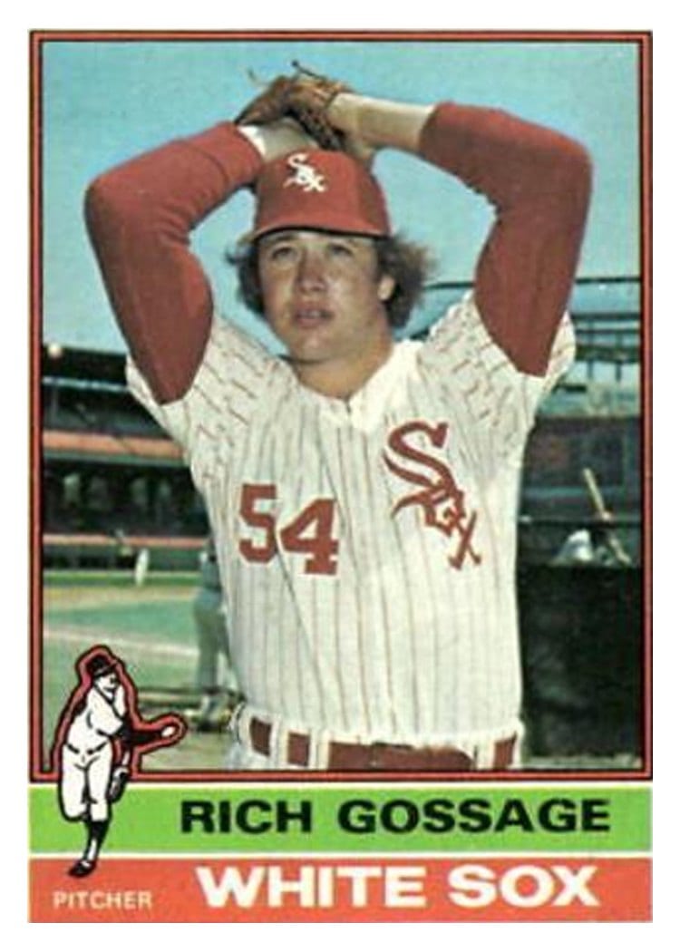 1976 Topps Rich Gossage #180 card