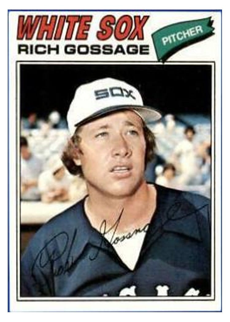 1977 Topps Rich Gossage #319 card