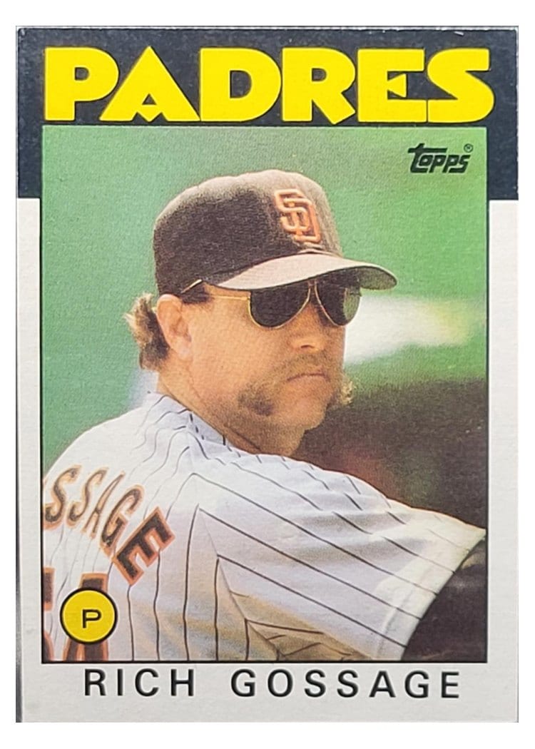 1986 Topps Rich Gossage #530 card
