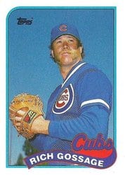 1989 Topps Base Set Rich Gossage #415 card