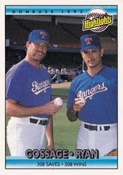 1992 Donruss Base Set Rich Gossage #555 card