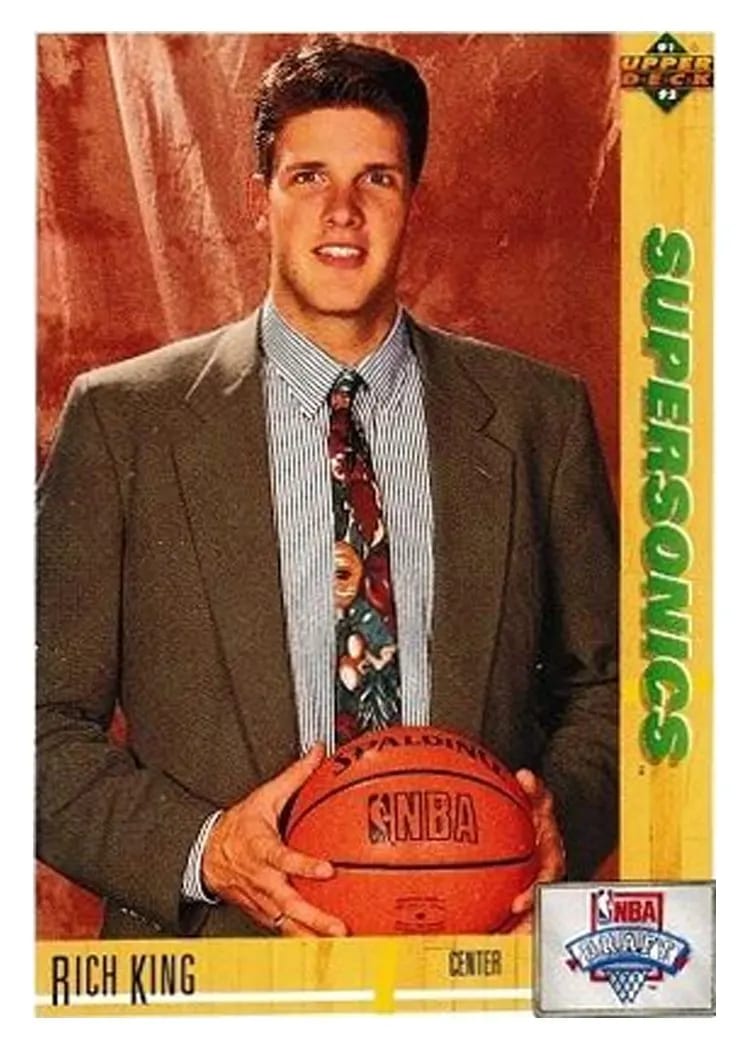 1991 Upper Deck Rich King #8 card