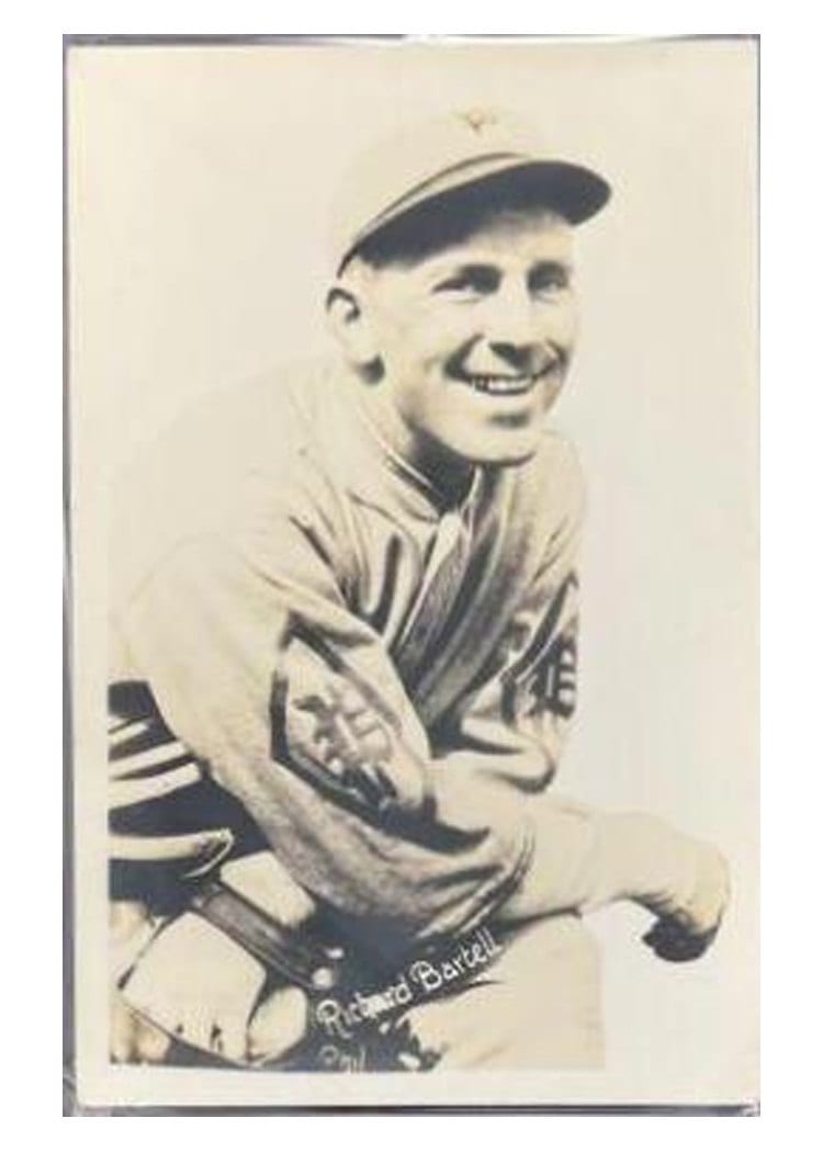 1933 Worch Cigar Richard Bartell card