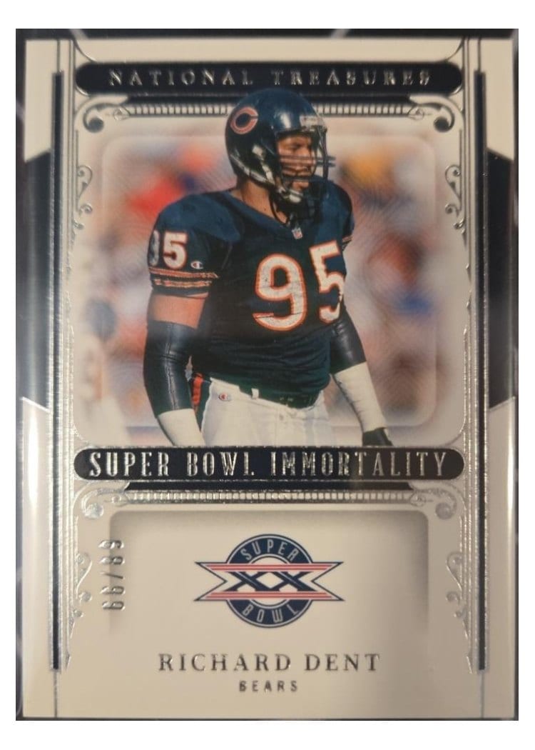 2025 Panini National Treasures Super Bowl Immortality Richard Dent #6 card