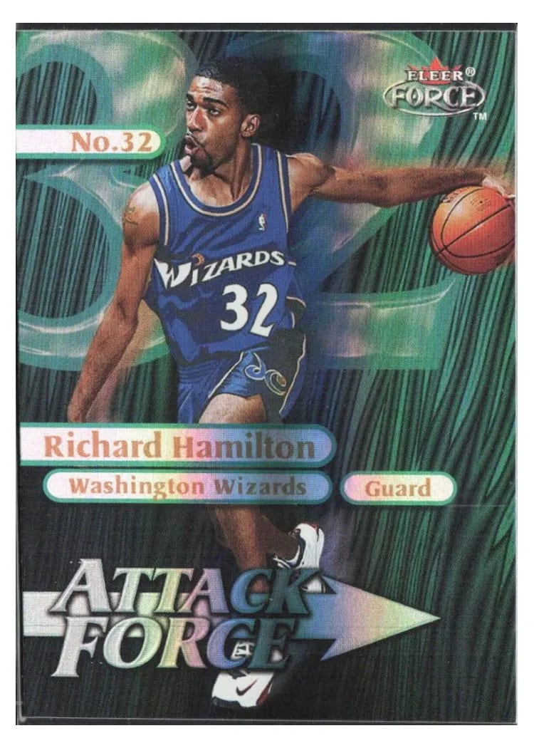 1999 Fleer Force Attack Force Richard Hamilton Forcefield #5A card