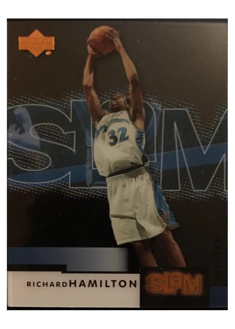 2000 Upper Deck Slam Richard Hamilton #60 card