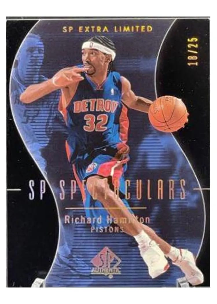 2003 SP Authentic Richard Hamilton #107 card
