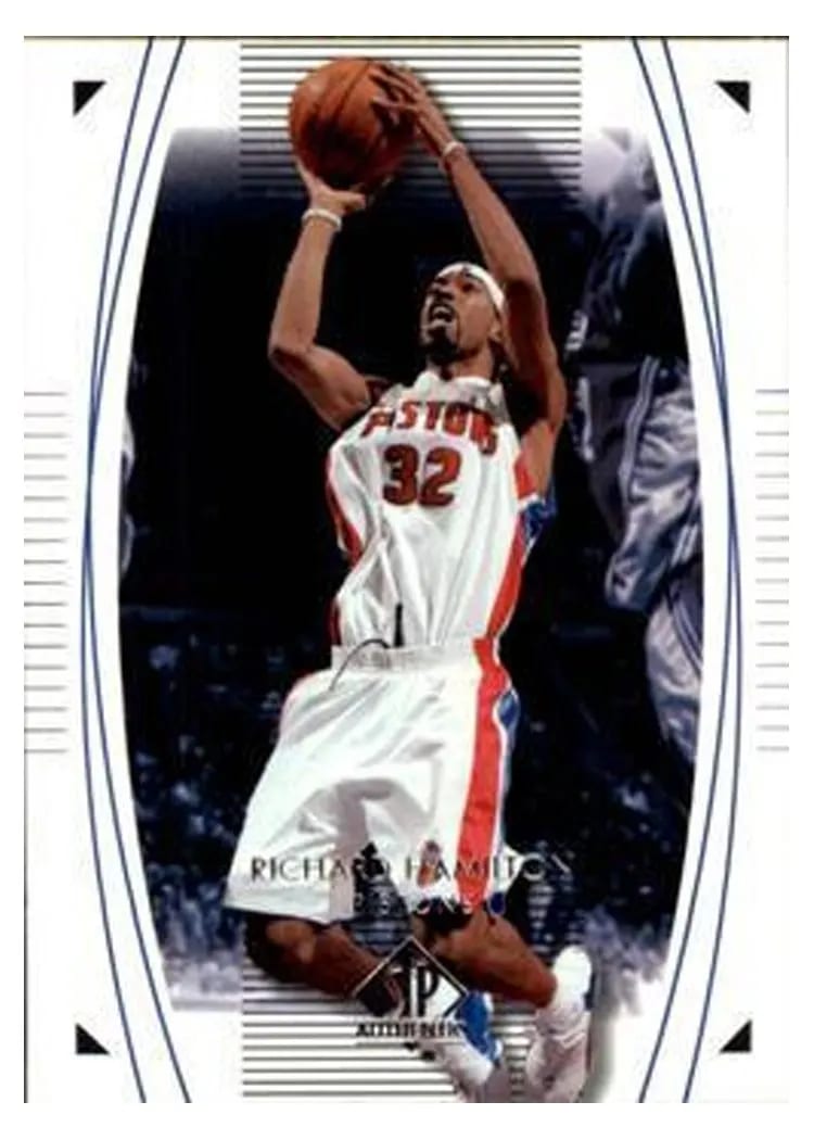2003 SP Authentic Richard Hamilton #21 card