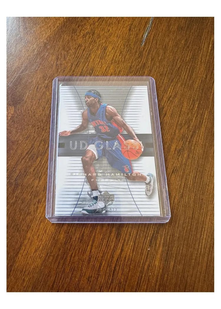 2003 Upper Deck Glass Richard Hamilton #14 card