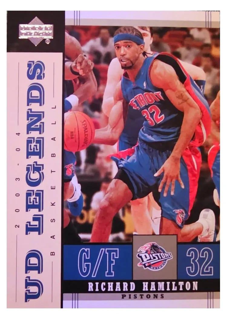 2003 Upper Deck Legends Richard Hamilton #21 card