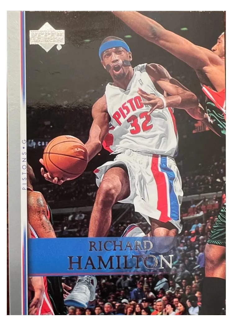 2007 Upper Deck Richard Hamilton #125 card