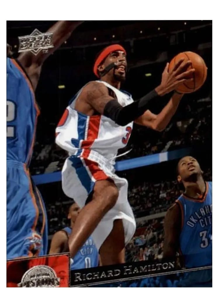 2009 Upper Deck Richard Hamilton #48 card