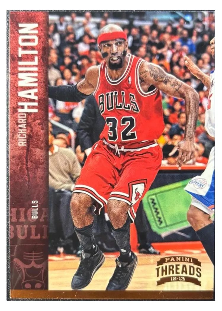 2012 Panini Threads Richard Hamilton #19 card