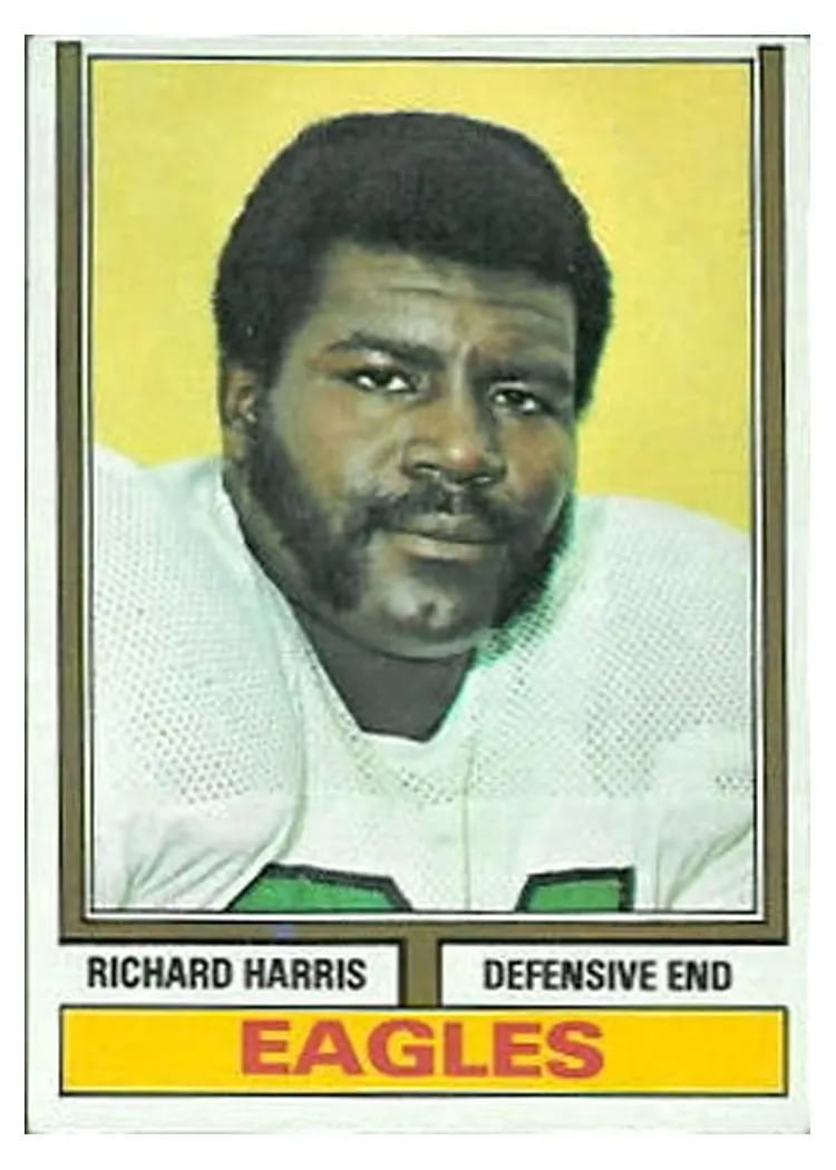 1974 Topps Richard Harris #216 card