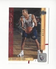 2001-02 Upper Deck Base Set Richard Jefferson #211 card