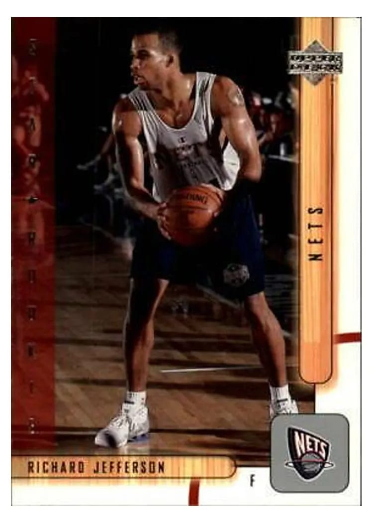 2001 Upper Deck Richard Jefferson #211 card
