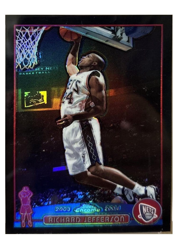 2003 Topps Chrome Richard Jefferson #27 card