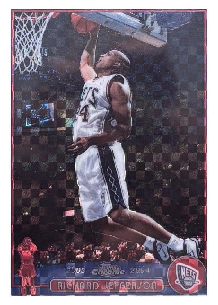 2003 Topps Chrome Richard Jefferson #27 card