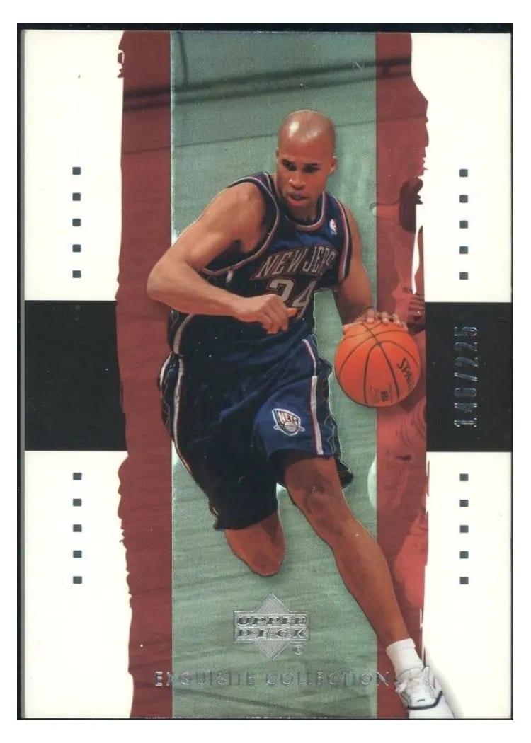 2003 UD Exquisite Collection Richard Jefferson #24 card