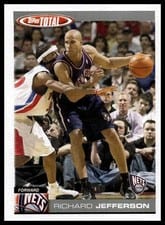 2004-05 Topps Total Base Set Richard Jefferson #68 card
