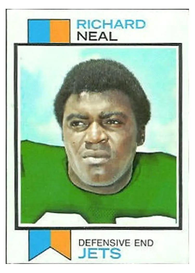 1973 Topps Richard Neal #443 card