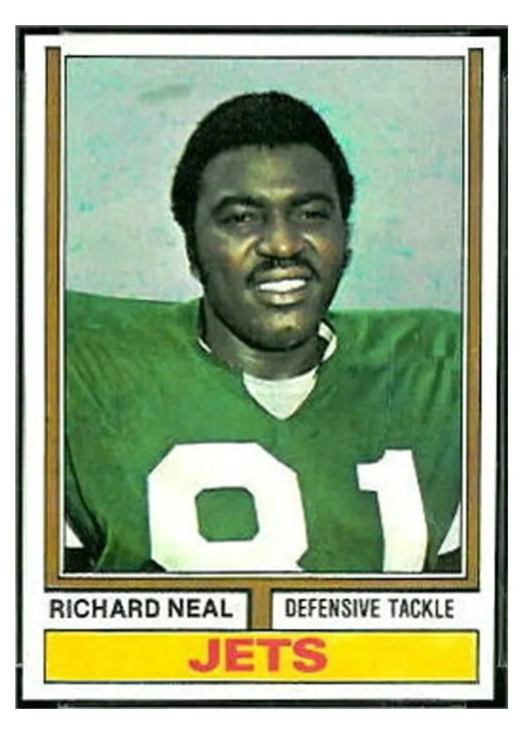 1974 Topps Richard Neal #468 card