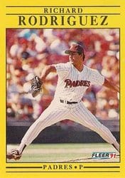 1991 Fleer Base Set Richard Rodriguez #541 card