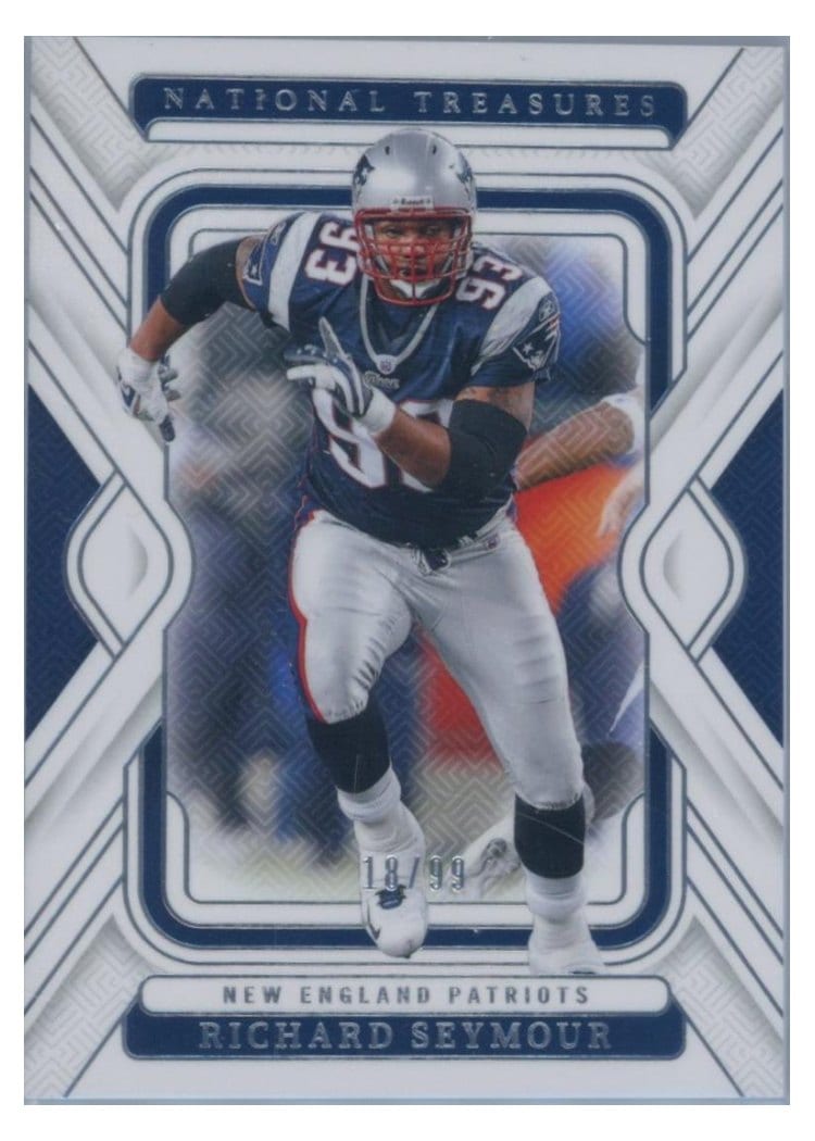2024 Panini National Treasures Base Set Richard Seymour #69 card