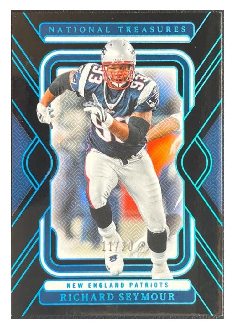 2024 Panini National Treasures Base Set Richard Seymour #69 card