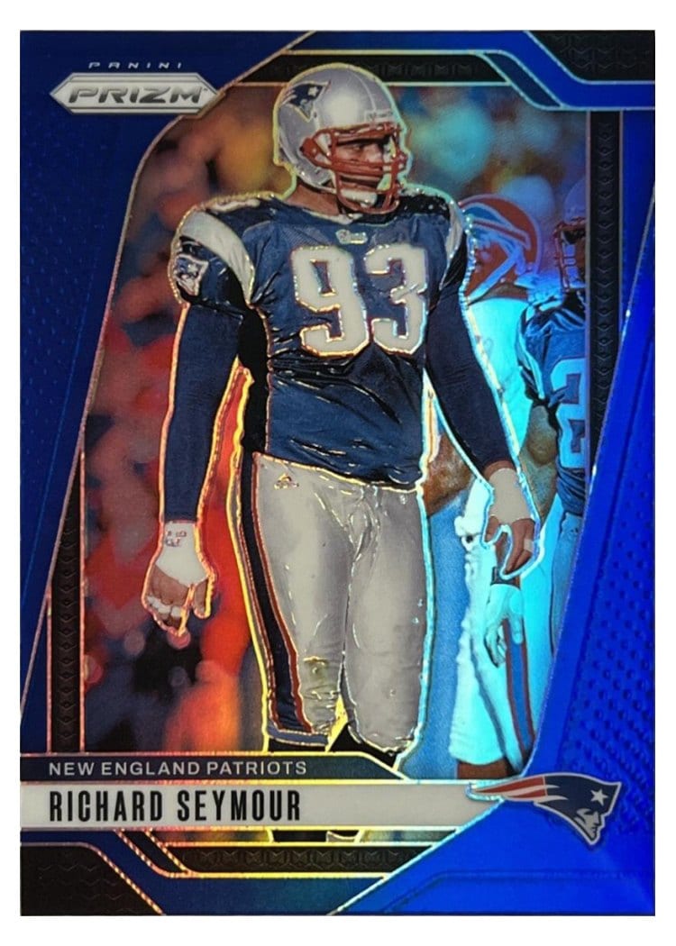 2024 Panini Prizm Base Set Richard Seymour Blue #202 card