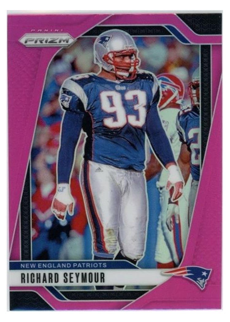 2024 Panini Prizm Base Set Richard Seymour Pink #202 card