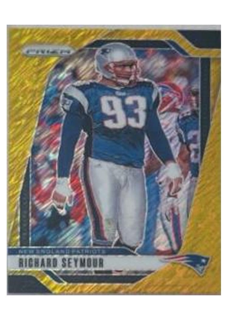 2024 Panini Prizm Base Set Richard Seymour Gold Shimmer #202 card