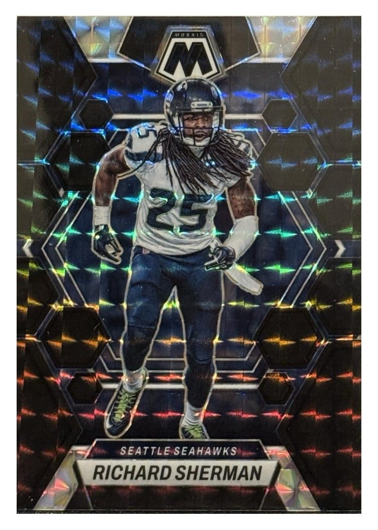 2023 Panini Mosaic Base Set Richard Sherman #225 card