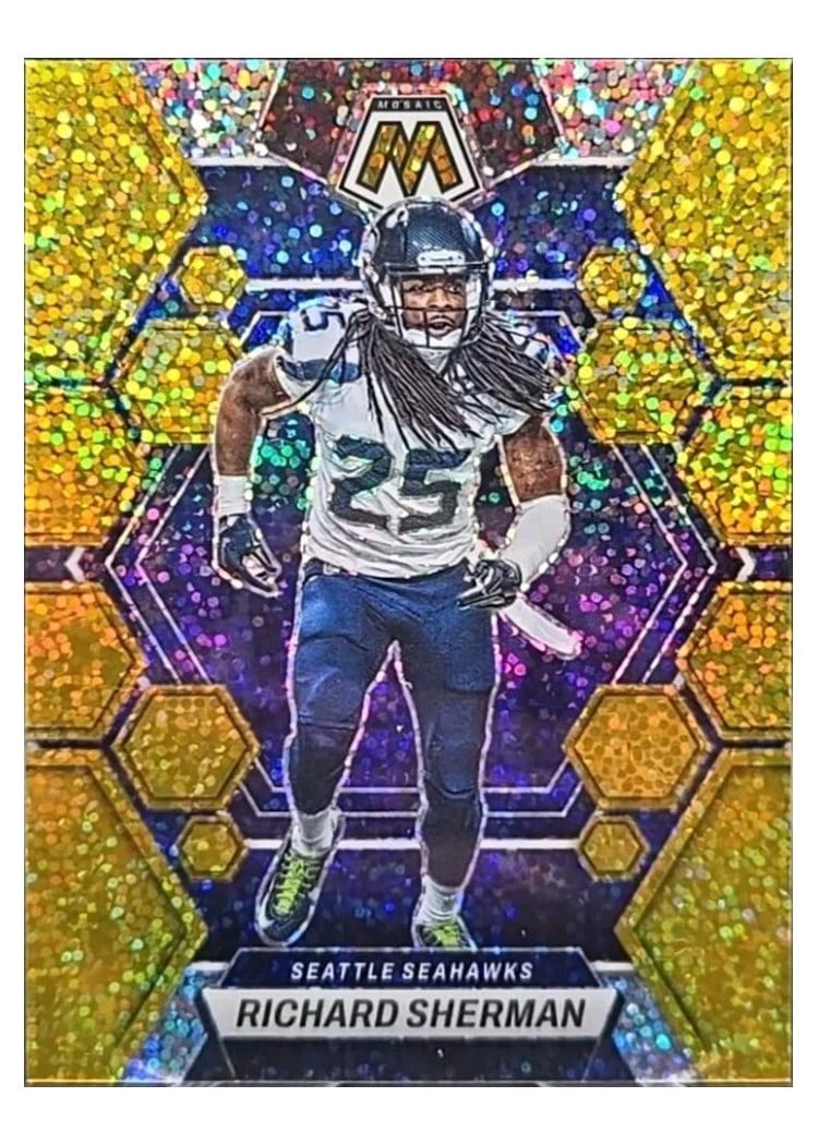 2023 Panini Mosaic Base Set Richard Sherman #225 card