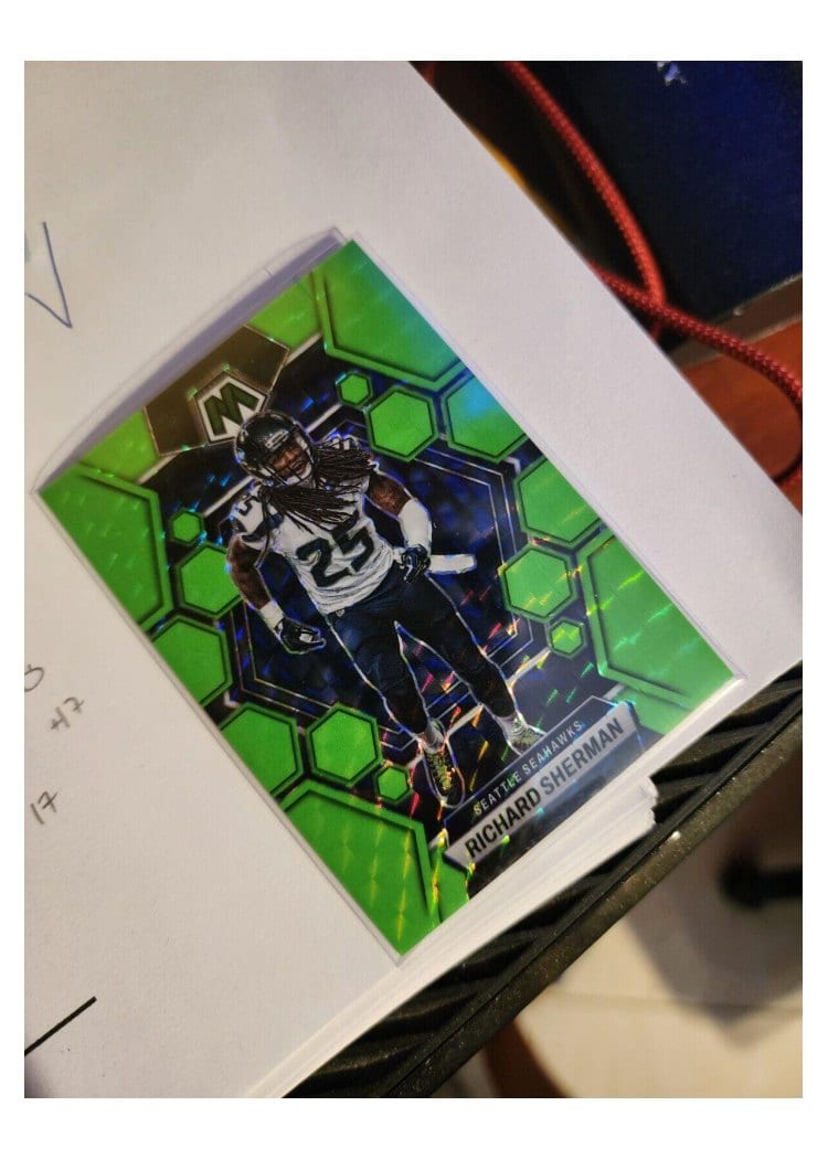 2023 Panini Mosaic Base Set Richard Sherman #225 card