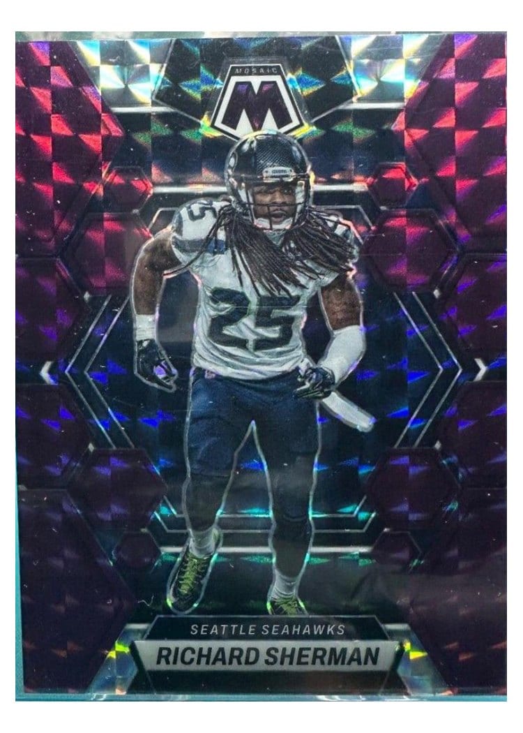 2023 Panini Mosaic Base Set Richard Sherman #225 card