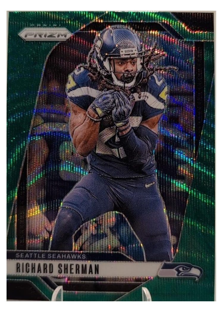 2024 Panini Prizm Base Set Richard Sherman #265 card