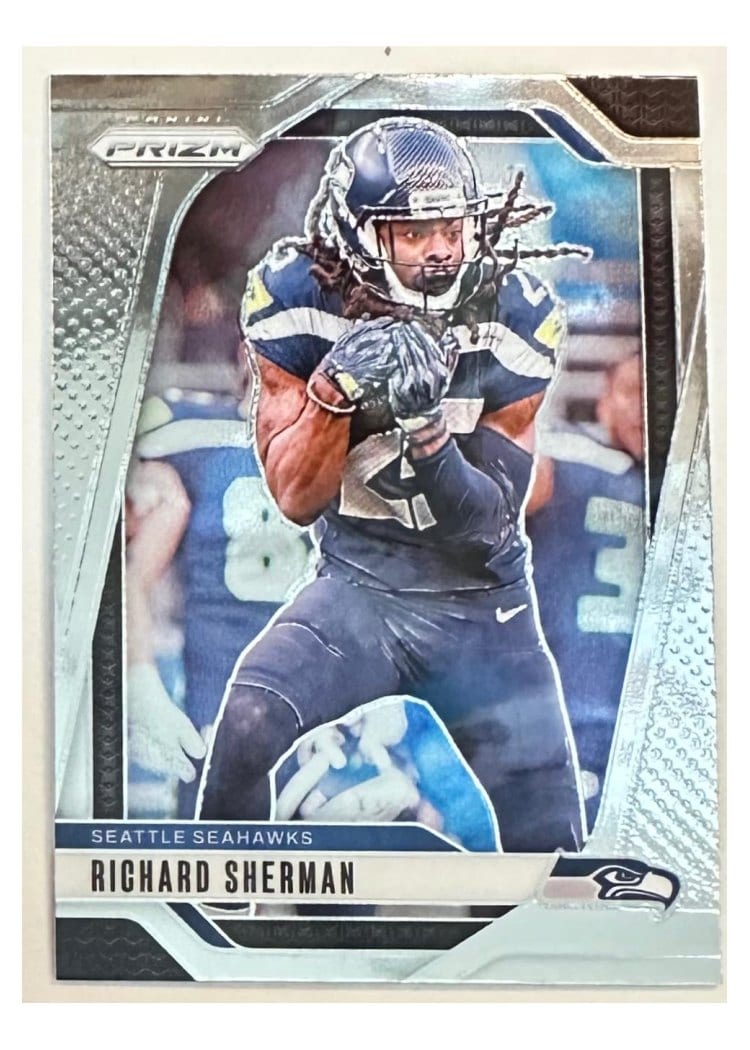 2024 Panini Prizm Base Set Richard Sherman #265 card