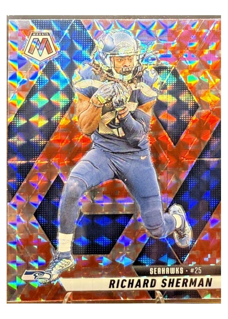 2025 Panini Mosaic Base Set Richard Sherman #222 card