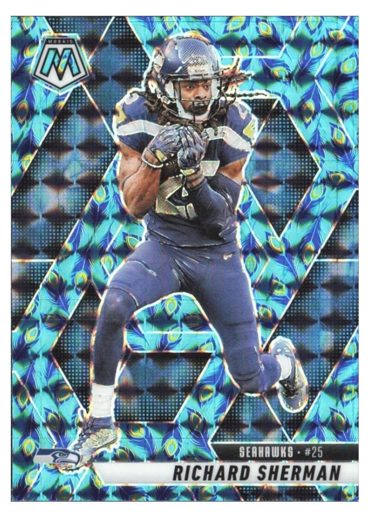 2025 Panini Mosaic Base Set Richard Sherman #222 card