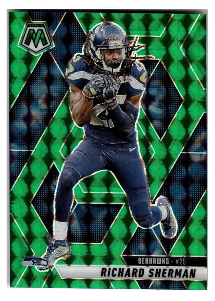 2025 Panini Mosaic Base Set Richard Sherman #222 card
