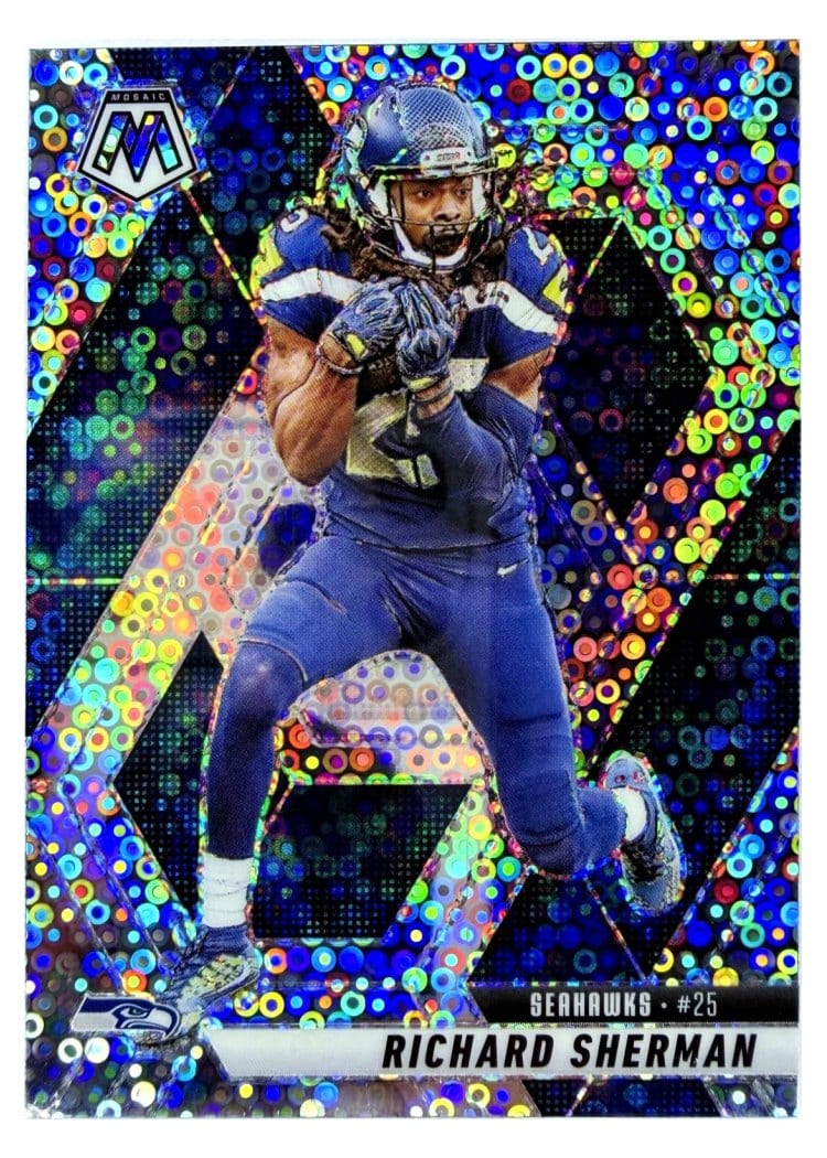 2025 Panini Mosaic Base Set Richard Sherman #222 card
