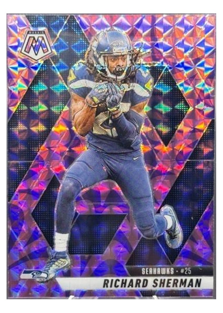 2025 Panini Mosaic Base Set Richard Sherman #222 card