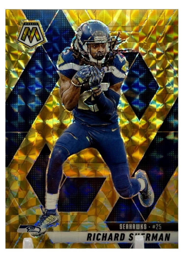 2025 Panini Mosaic Base Set Richard Sherman #222 card