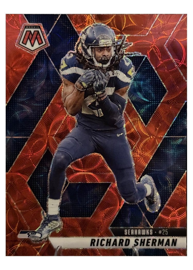 2025 Panini Mosaic Base Set Richard Sherman #222 card
