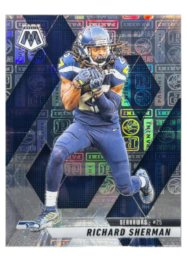 2025 Panini Mosaic Base Set Richard Sherman #222 card