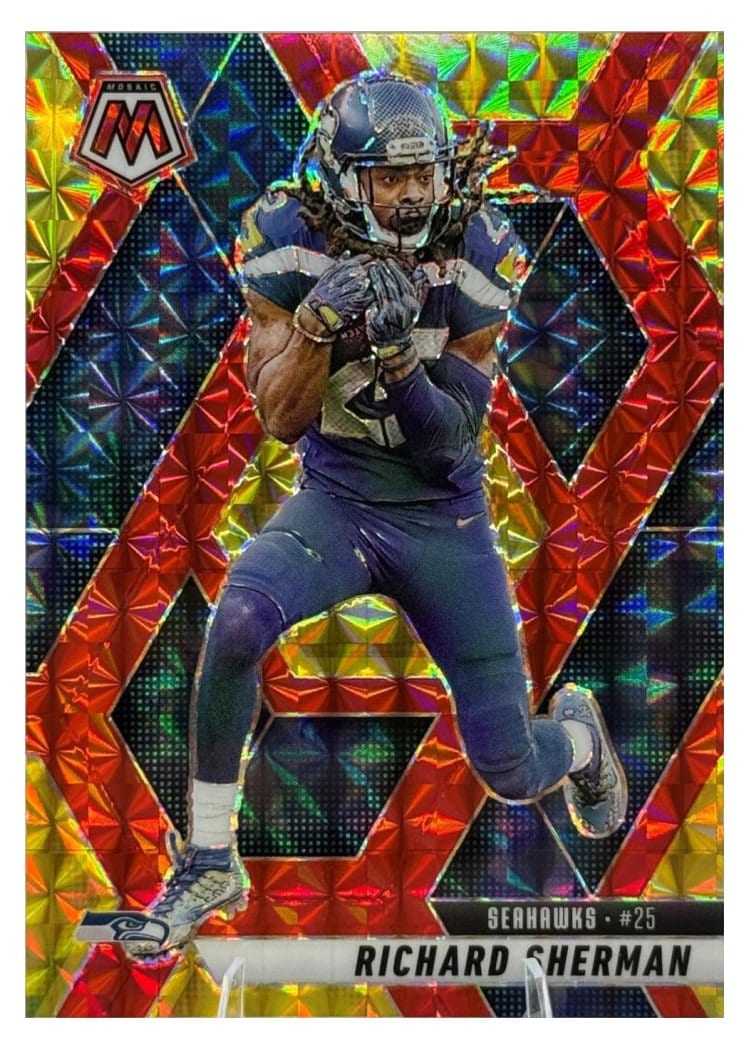 2025 Panini Mosaic Base Set Richard Sherman #222 card