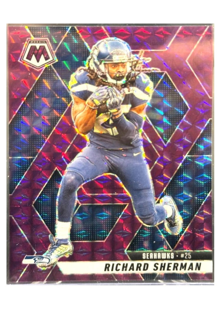 2025 Panini Mosaic Base Set Richard Sherman #222 card